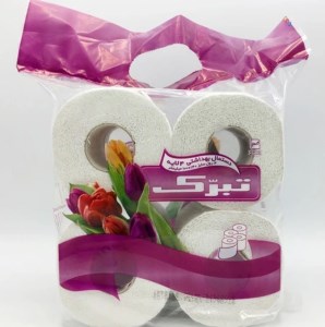 دستمال توالت 4 قلو تبرک