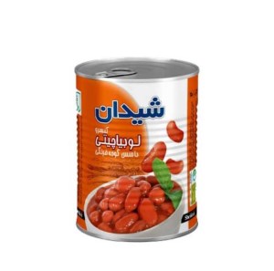 کنسرو لوبیا چیتی 380 گرم شیدان