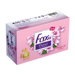 صابون حمام فکس گل پرفیوم 125 گرم جعبه 6 عددی
