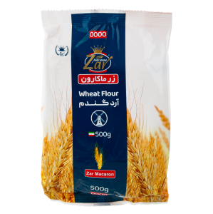 ارد سفید گندم 500 گرم زر