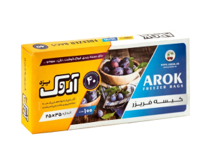کیسه فریزر جعبه 100 عددی اروک