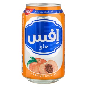 نوشیدنی مالت بدون الکل هلو افس قوطی 330