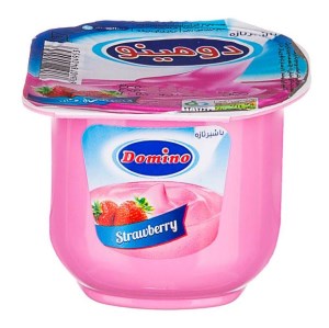 دنت توت فرنگی 100 گرم دومینو