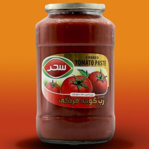 رب گوجه شیشه 1550 گرم سحر