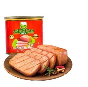 کنسرو گوشت گاو امریکن فارم