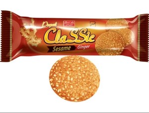 بیسکوییت زنجبیل کنجدی پاپل کلاسیک شیرین عسل