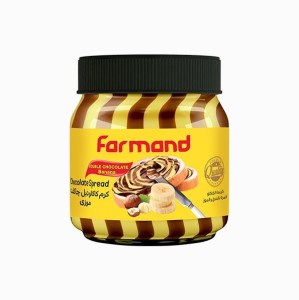 شکلات صبحانه دورنگ دبل چاکلت موزی 200گرم فرمند