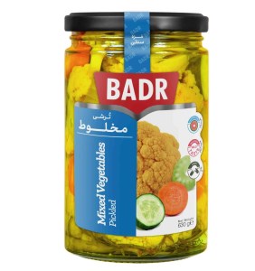 ترشی مخلوط 630گرم بدر