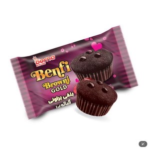 کیک بنفی البالویی50گرم درنا