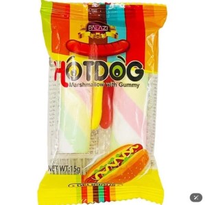 مارشمالو هات داگ همبرگری پالازی 15گرم