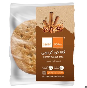 نان گاتا کره گردویی200گرم سه نان