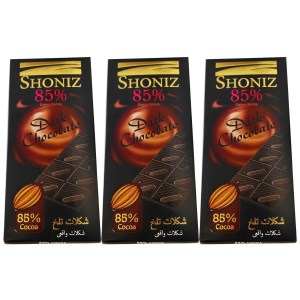 شکلات شونیز تلخ تخت85درصد