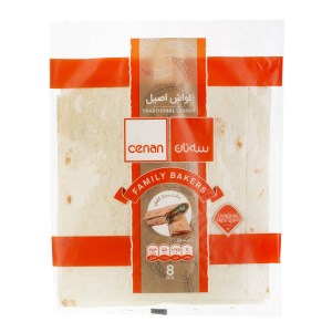 نان لواش اصیل 8 عددی سه نان