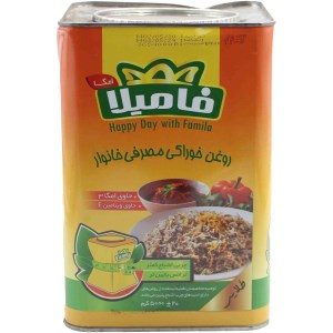 روغن خوراکی مصرفی خانوار جامد ساده امگا فامیلا 5000 گرمی