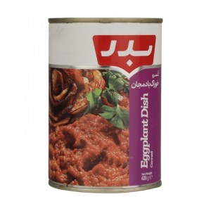 کنسرو بادمجان 430 گرم بدر