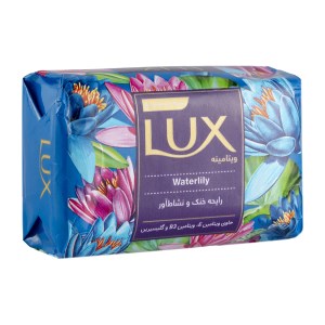 صابون ویتامینه لوکس با رایحه گل نیلوفر آبی 125 گرمی لوکس